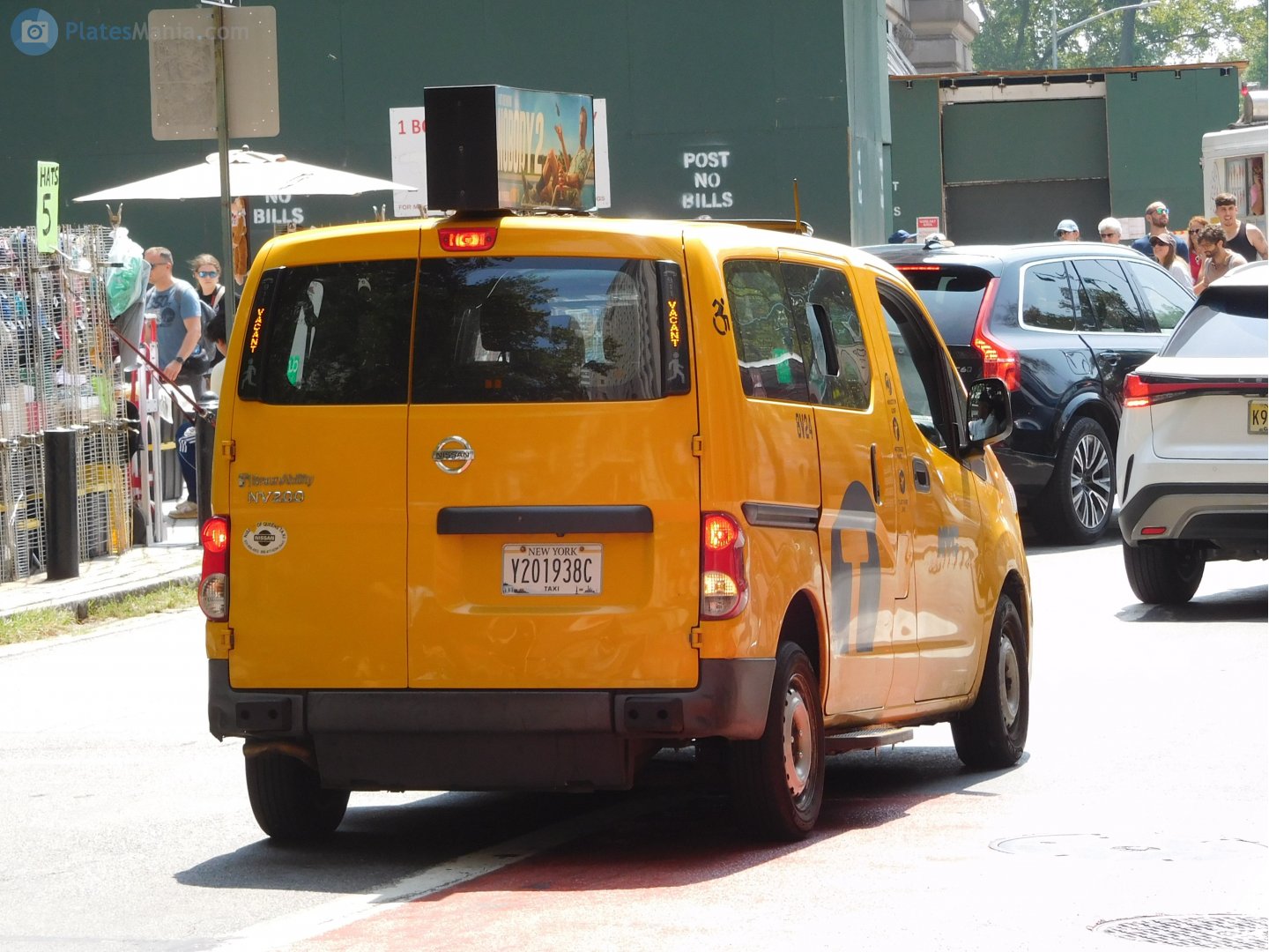 Y201938C, Nissan NV200 1st gen Taxi (M20; NA-market), 2013–2021