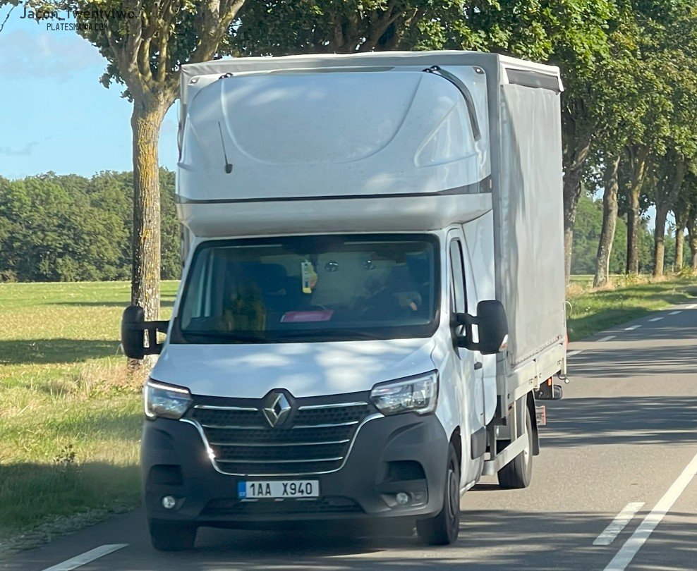 1AA X940, Renault Master 3rd gen Single Cab (J62), facelift, 2019–2024