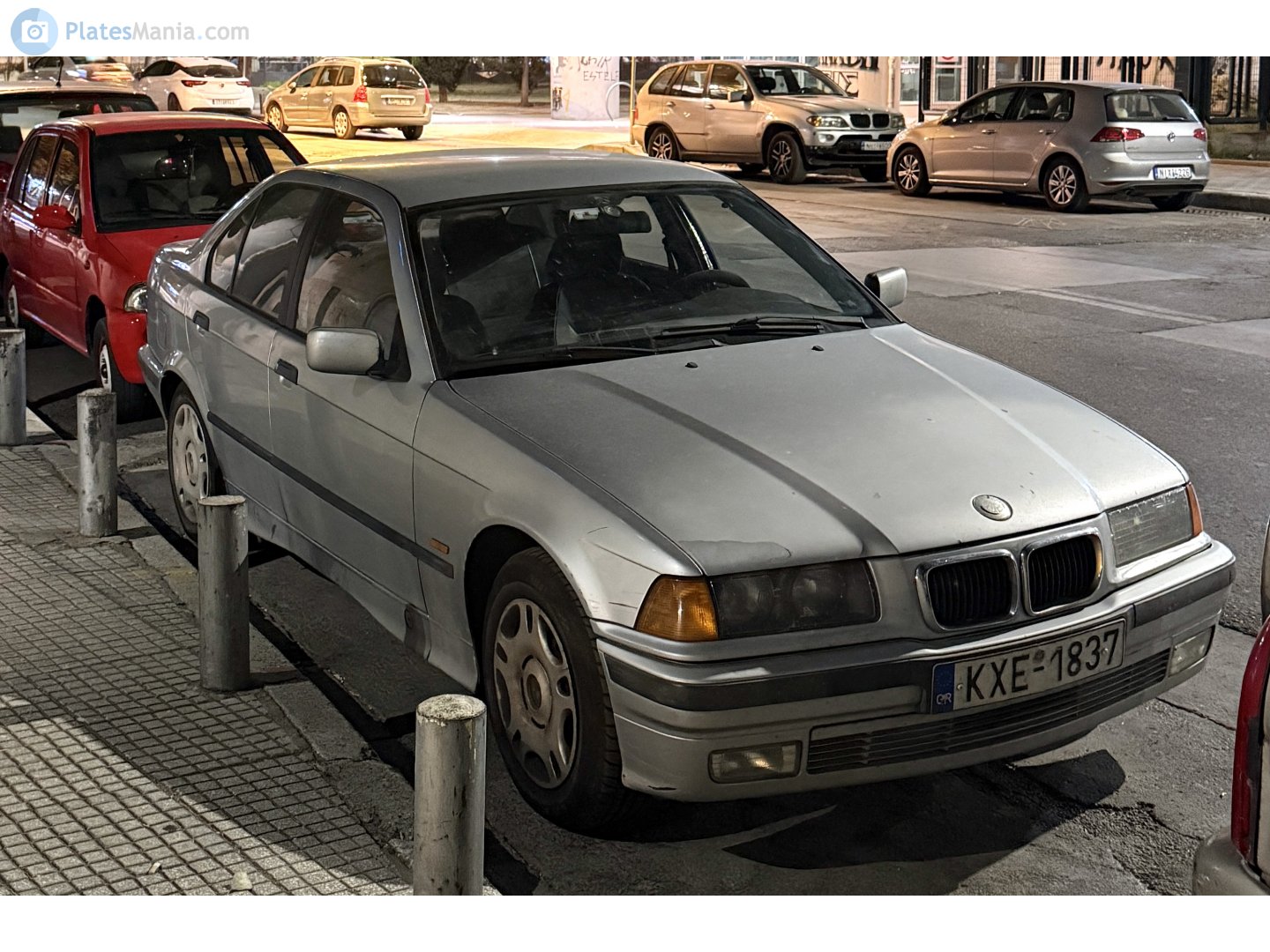 KXE-1837, BMW 3 Series 3rd gen Sedan (E36), 1990–1998