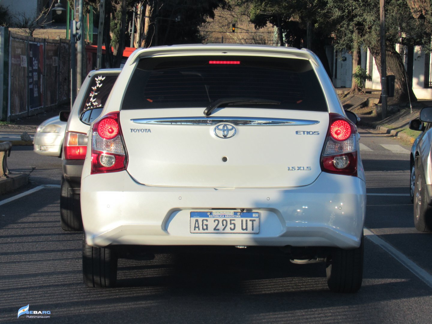 AG 295 UT, Toyota Etios 1st gen Hatch (AK10), facelift, 2016–