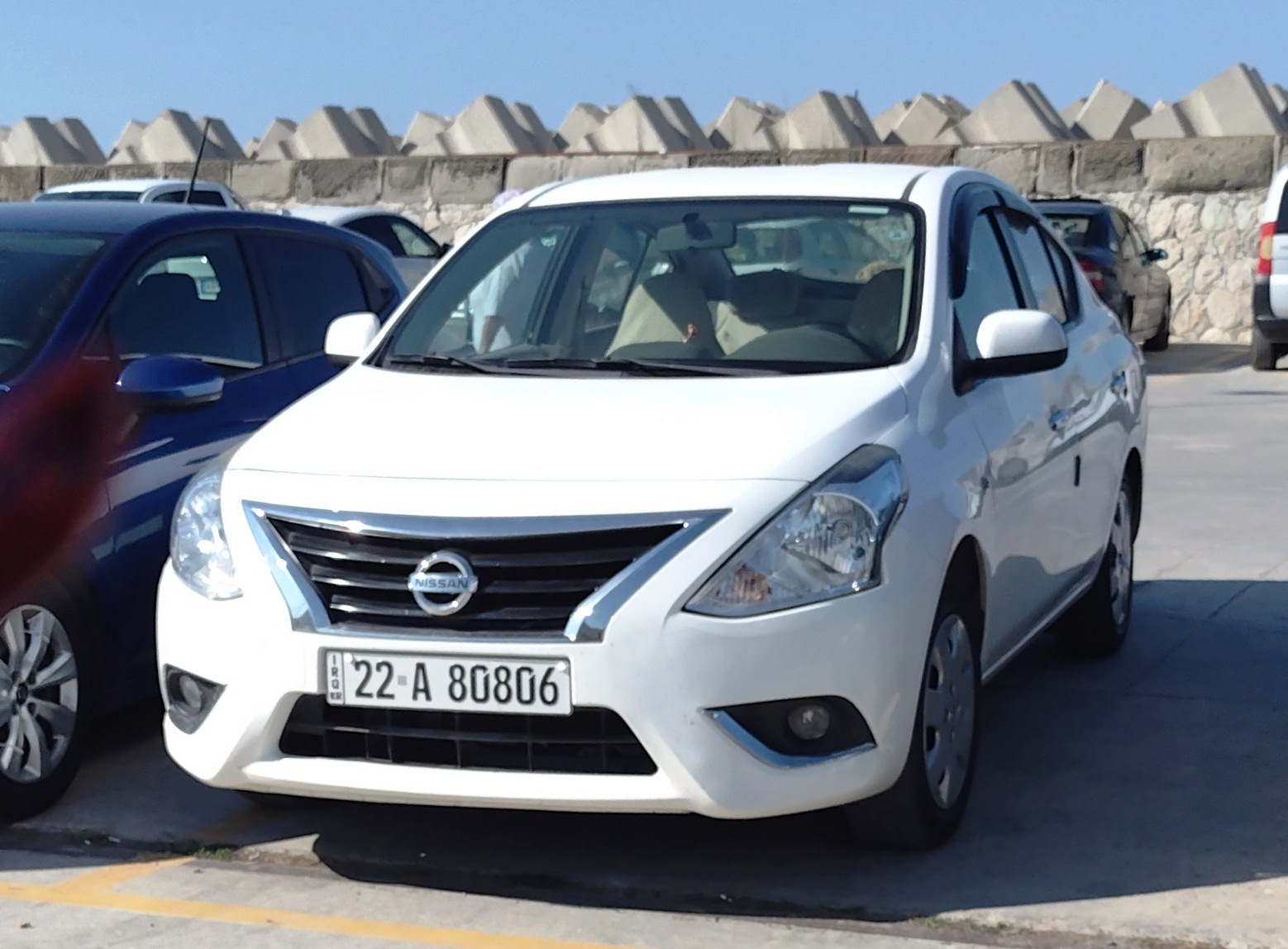 22 A 80806, Nissan Sunny 10th gen (N17; Asia- and Middle East-market), 2011­–2020 (–present for Middle East-market)