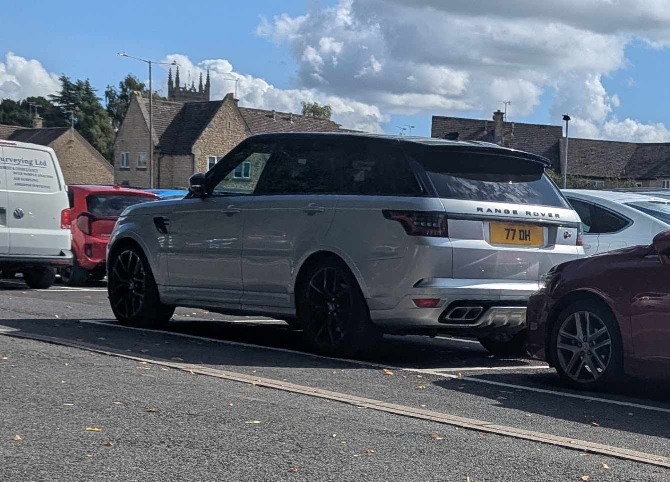 77DH, Land Rover Range Rover Sport 2nd gen (L494), facelift, 2017–2022