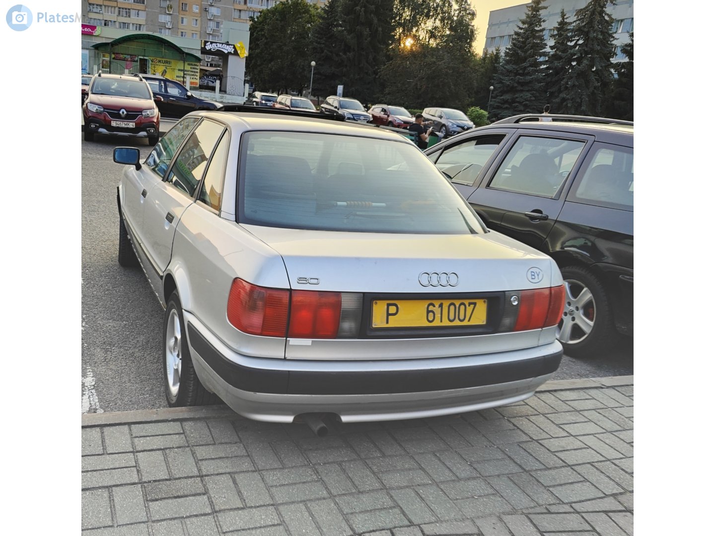 P 61007, Audi 80 4th gen Sedan (B4/8C2), 1991–1994