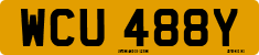 License plate of the United Kingdom, 1963 year system