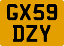 License plate of the United Kingdom, 2001 year system