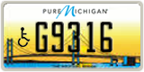 Michigan, Vehicles for disabled persons (A1234)