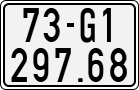License plate of Vietnam, Motorcycles