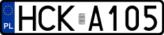 License plates of Poland, Authorities