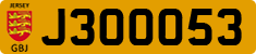 License plate of Jersey, Regular plates (J123456)