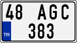 License plate of Turkey, Regular plates