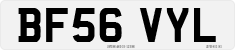 License plate of the United Kingdom, 2001 year system