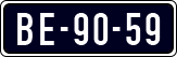 License plate of the Netherlands, Imported oldtimers (commercial vehicles)