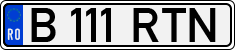 License plate of Romania, Regular plates