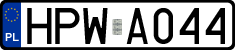 License plates of Poland, Authorities