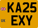 License plate of the United Kingdom, 2001 year system