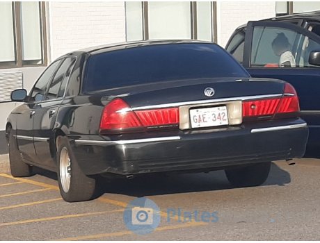 GAE-342, Mercury Grand Marquis