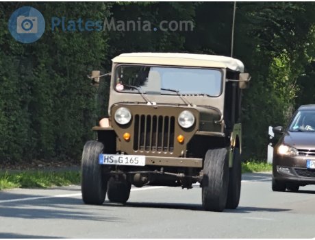 HS G 165 (03/10), Willys M606