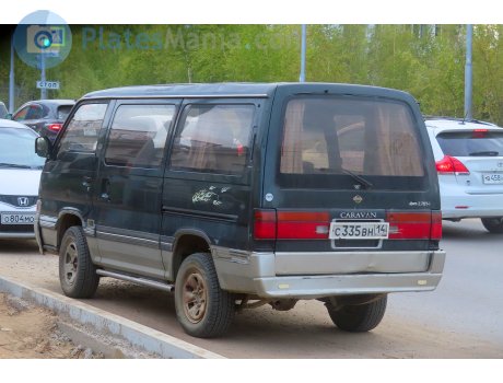 с335вн14, Nissan Caravan