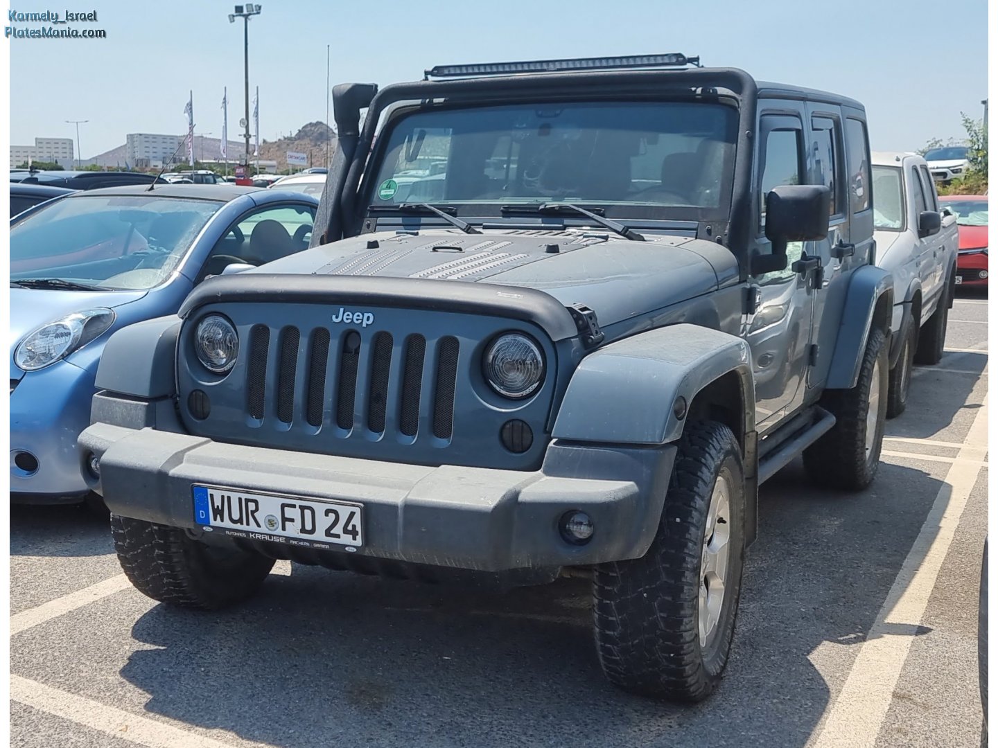 WUR FD 24, Jeep Wrangler 3rd gen 5-door SUV (JK), 2006–2018