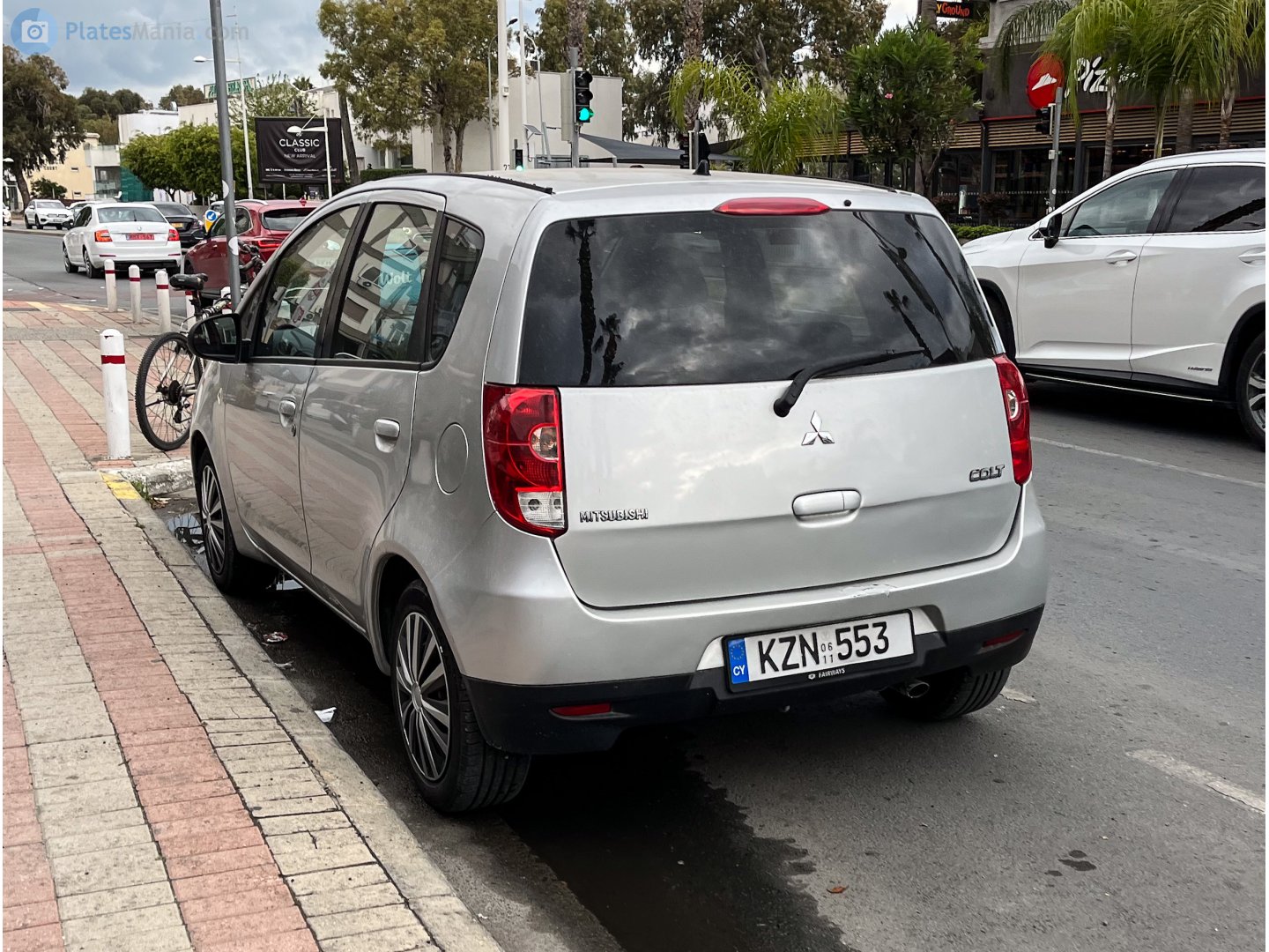 KZN 553, Mitsubishi Colt 8th gen 5-door Hatch (Z30), facelift, 2008–2012