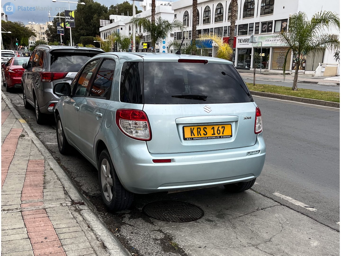KRS 167, Suzuki SX4/S-Cross 1st gen SX4 Crossover (EY), 2006–2014 (–2018 for CN-market)