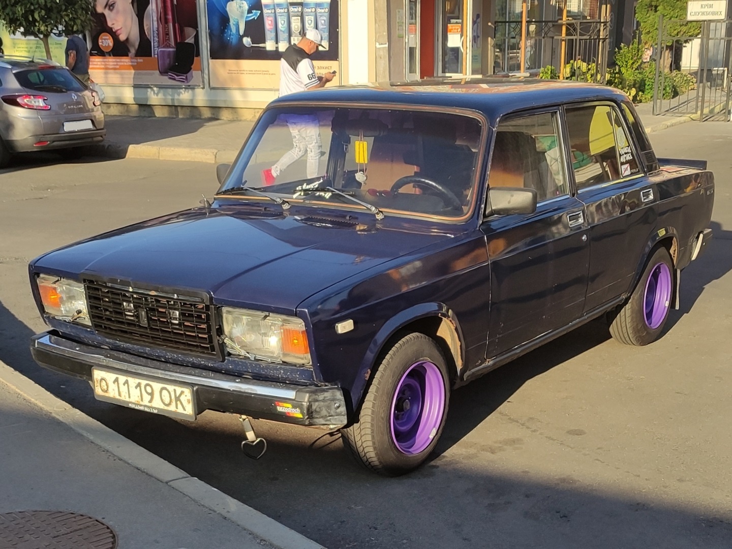 о 1119 ОК, Lada (VAZ) 2107 Жигули (Nova / Riva / Signet / 1500), 1982–2014