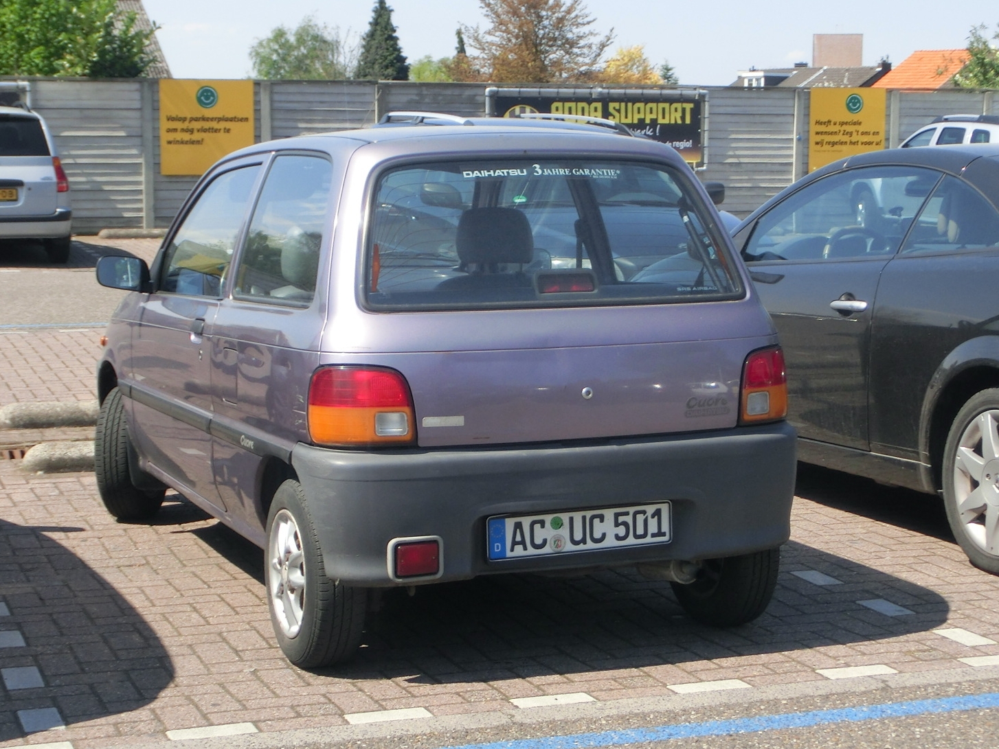 AC UC 501, Daihatsu Cuore 5th gen 3-door Hatch (L501), 1995–1999