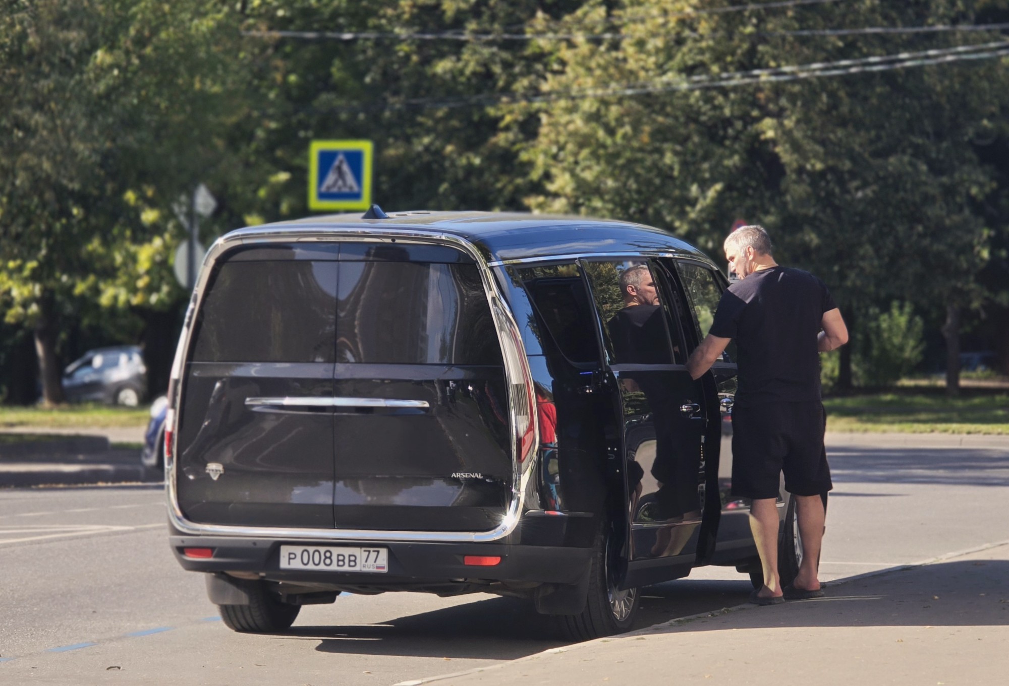 р 008 вв 77, Aurus Arsenal 4125, 2018–