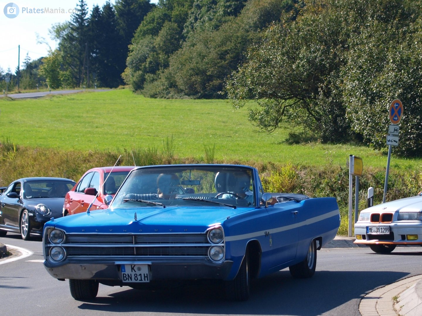 K BN 81 H, Plymouth Fury 4th gen 1967 2-door Convertible (27/45; C-body), 2nd facelift, 1966–1967