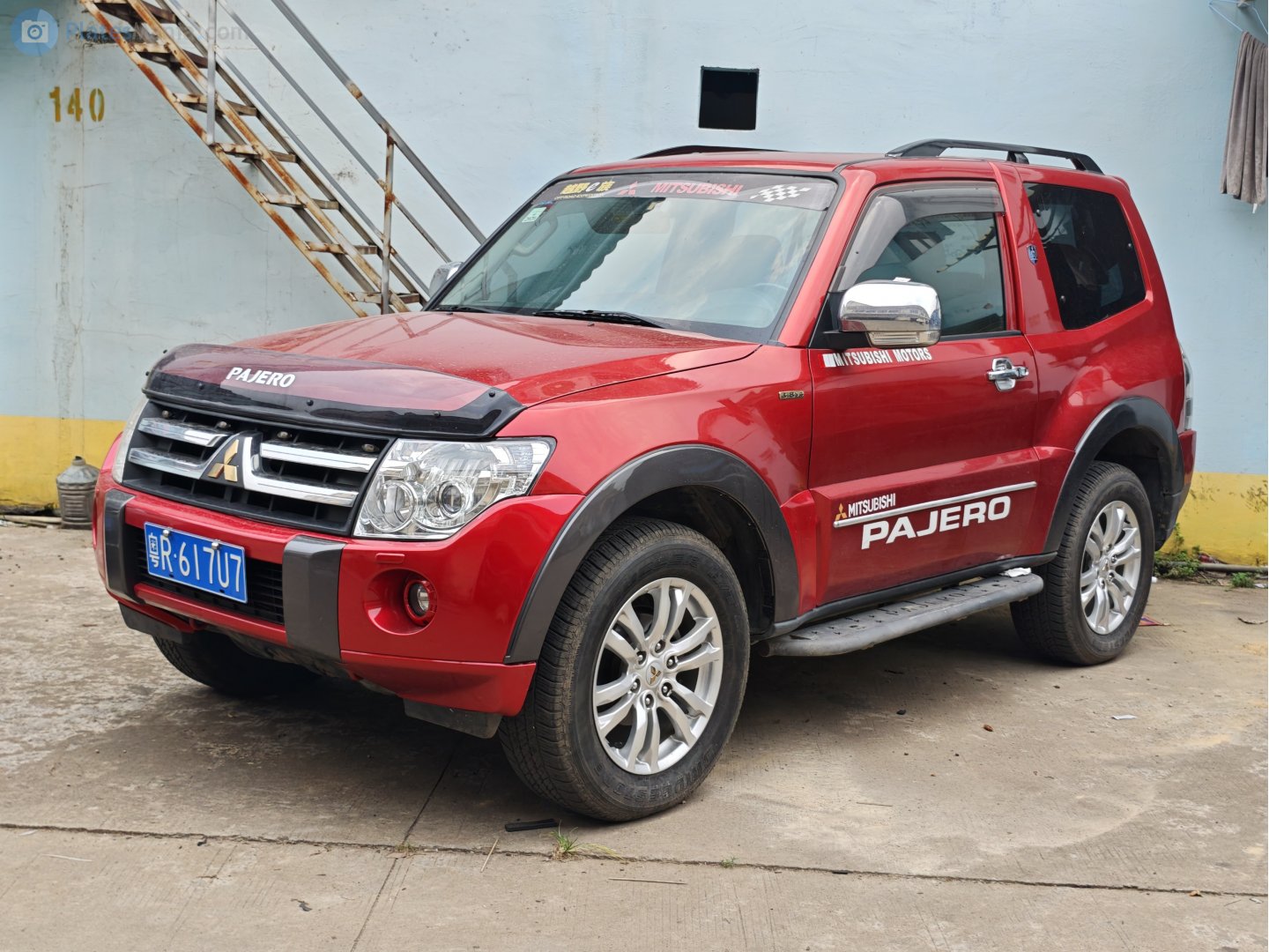 粤R·617U7, Mitsubishi Pajero 4th gen 3-door SUV (V80/NS/NT/NW/NX), 2006–2021