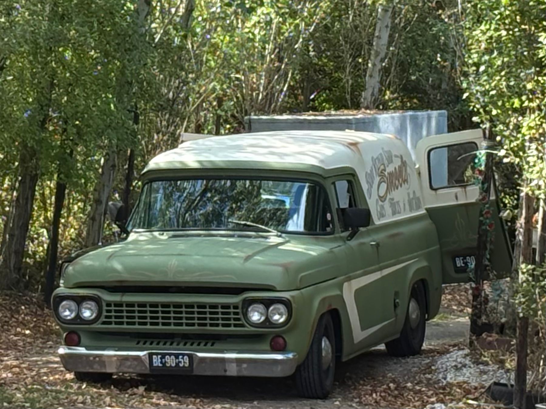 BE-90-59, Ford F-100 3rd gen Van, 1956–1960