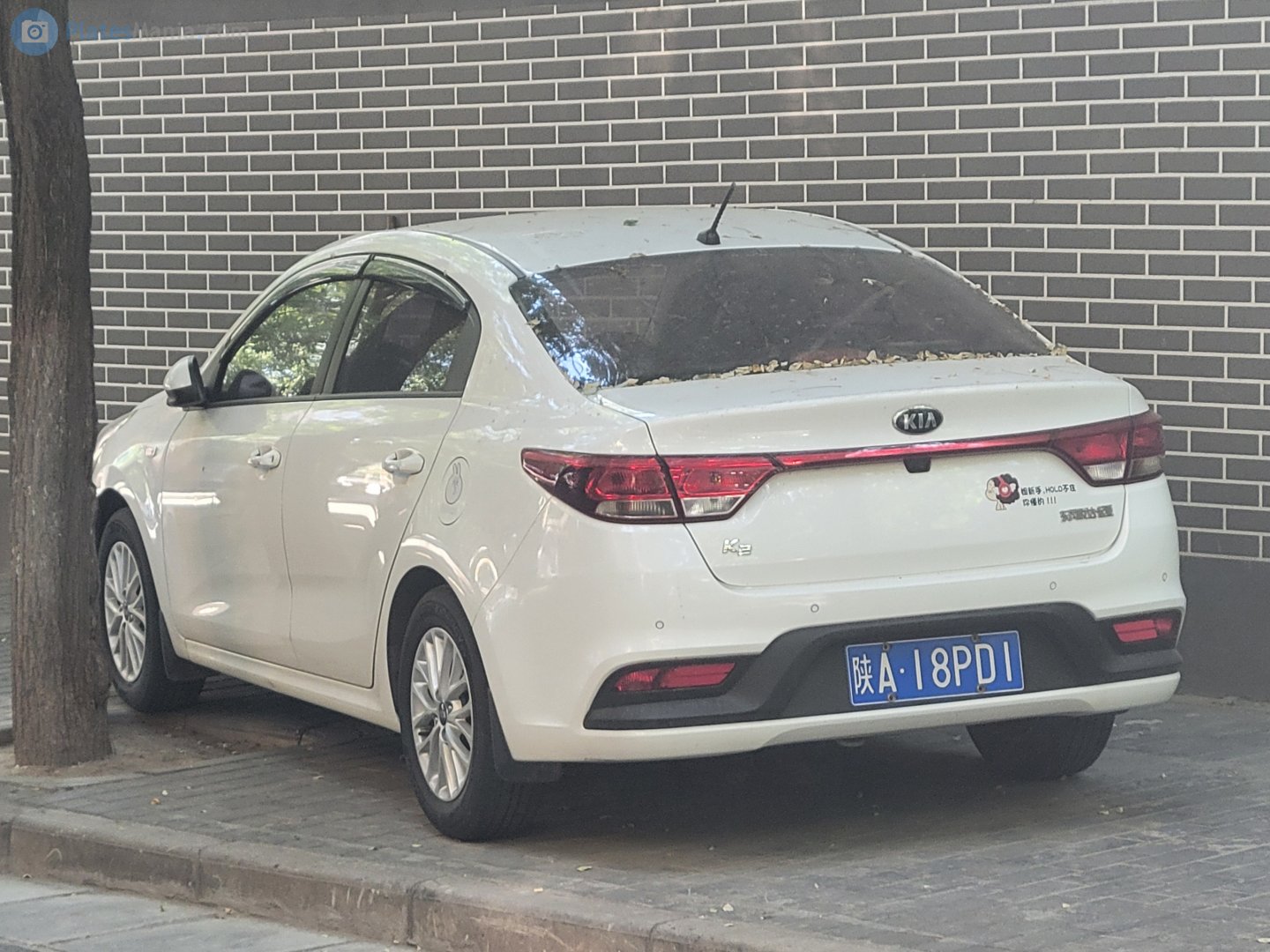 陕A·18PD1, Kia K2 2nd gen (FB; CN-market), 2017–2020