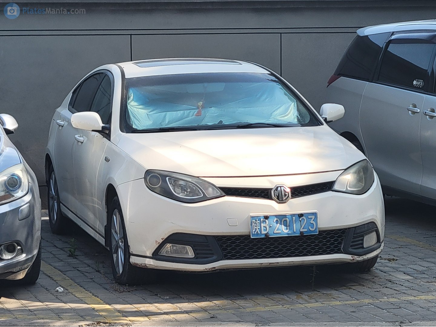 陕B·20123, MG 6 1st gen Liftback (IP22), 2009­–2014