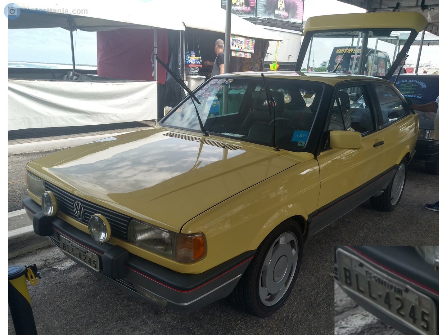 BLL-4245, Volkswagen Gol 1st gen (G1; 30), facelift, 1988–1996