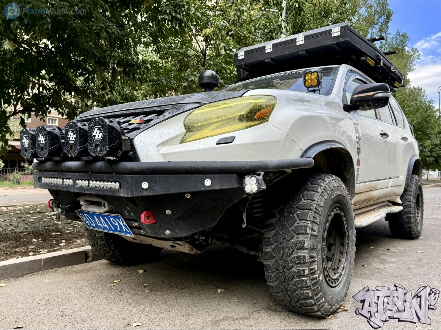 粤D·4419X, Lexus GX 2nd gen (J150), facelift, 2013–2023