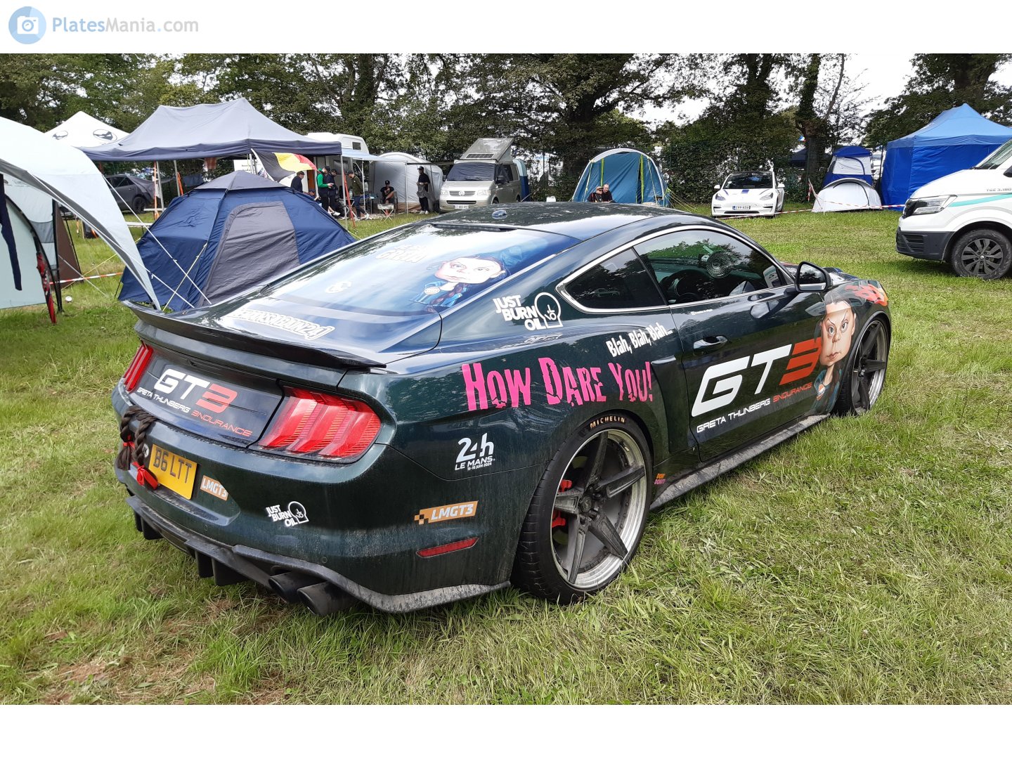 B6LTT, Ford Mustang 6th gen 2-door Coupé (S550), facelift, 2017–2023