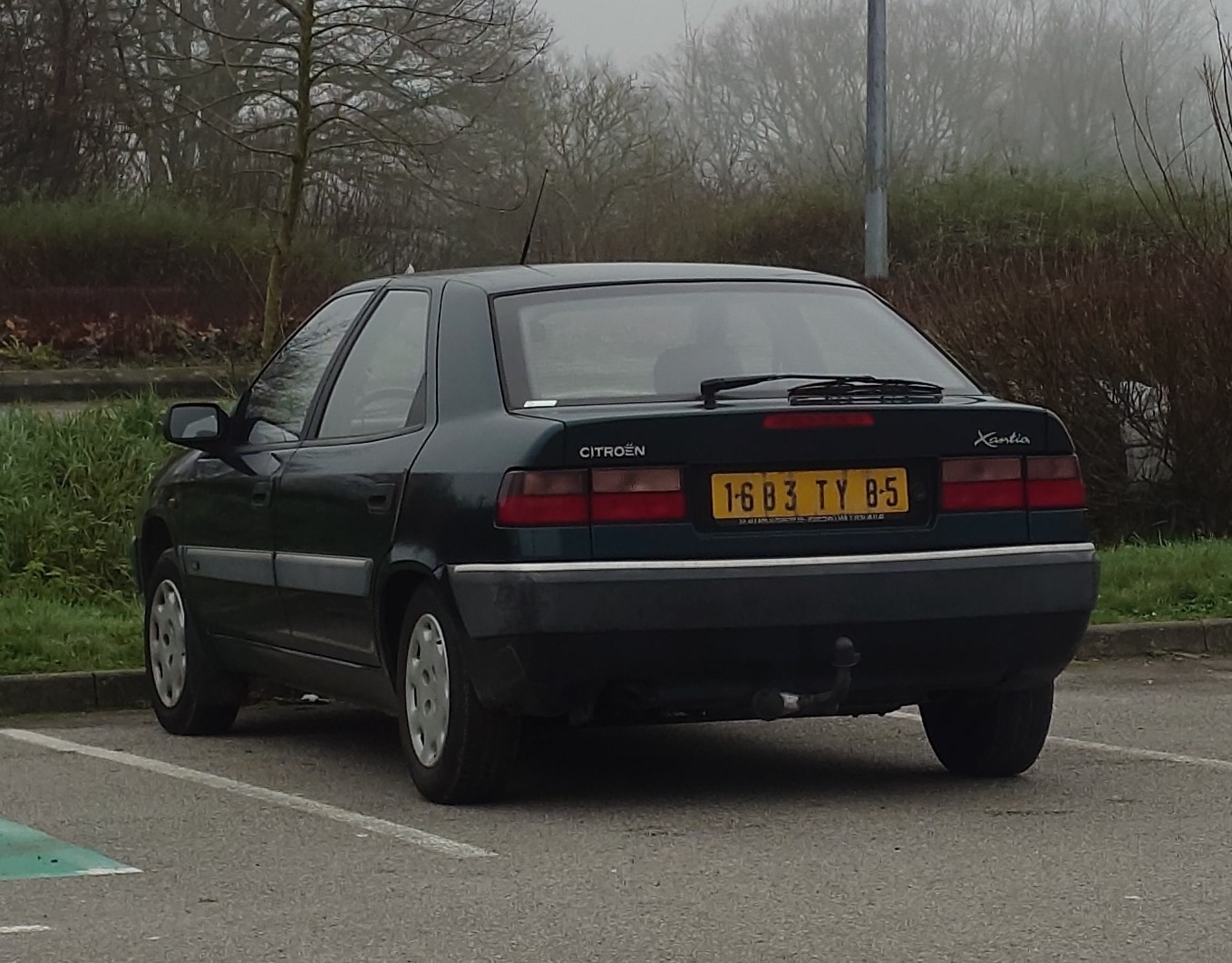 1683 TY 85, Citroёn Xantia 1st gen Sedan/Liftback (X1/X2), 1993–2002