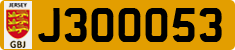 License plate of Jersey, Regular plates (J123456)