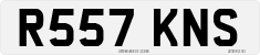 License plate of the United Kingdom, 1983 year system
