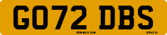 License plate of the United Kingdom, 2001 year system