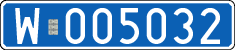 License plates of Poland, Diplomatic