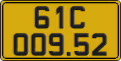License plate of Vietnam, Commercial vehicles