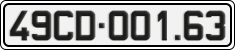 License plate of Vietnam, Specialty plates