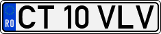 License plate of Romania, Regular plates