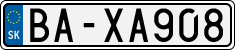 License plate of Slovakia, Provincial governments, university rectors