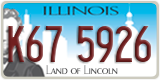 Illinois, A12 3456