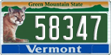 Vermont, Specialty plates (12345)