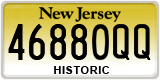 New Jersey, Historic (QQ12345 / 12345QQ)