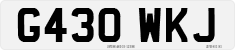 License plate of the United Kingdom, 1983 year system