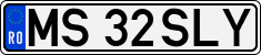 License plate of Romania, Regular plates